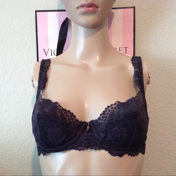Very sexy black lace bra with wide straps - Picture 3 of 6